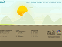 Tablet Screenshot of bergheim-barnehage.no